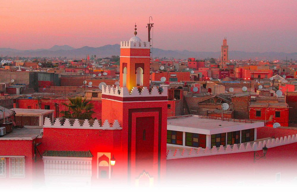 Марракеш - красный город Марокко