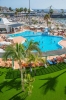Вид на бассейн в HOVIMA La Pinta Beachfront Family Hotel или окрестностях