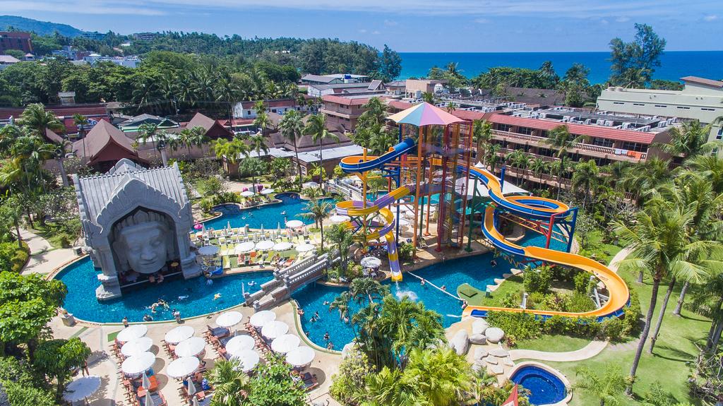 Phuket Orchid Resort and Spa с высоты птичьего полета