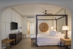 Кровать или кровати в номере Ocean el Faro Resort - All Inclusive