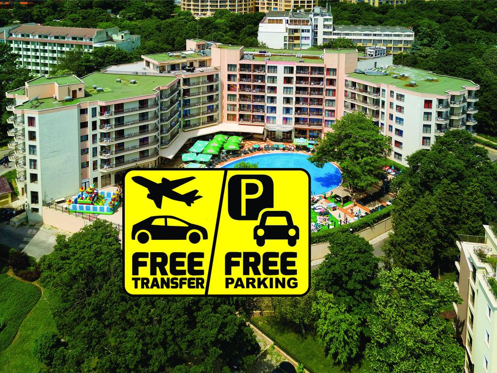 Отель Prestige Hotel and Aquapark - All Inclusive с высоты птичьего полета