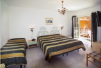 Кровать или кровати в номере Hotel da Peppe