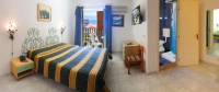 Кровать или кровати в номере Hotel da Peppe