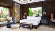 Кровать или кровати в номере Mandapa, A Ritz-Carlton Reserve
