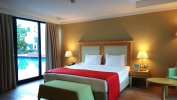 Кровать или кровати в номере Susesi Luxury Resort