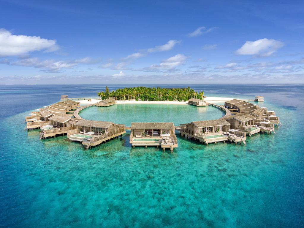 Отель Kudadoo Maldives Private Island – Luxury All inclusive с высоты птичьего полета