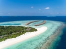 Anantara Kihavah Maldives Villas с высоты птичьего полета