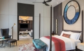 Кровать или кровати в номере The St. Regis Maldives Vommuli Resort