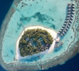 Vakarufalhi Maldives с высоты птичьего полета
