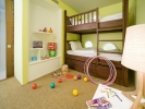 Двухъярусная кровать или двухъярусные кровати в номере Centara Grand Mirage Beach Resort Pattaya