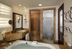 Ванная комната в Meliá Caribe Beach Resort-All Inclusive