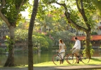 Катание на велосипеде по территории Ayodya Resort Bali или окрестностям