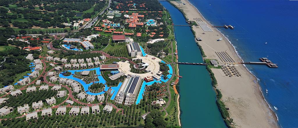 Отель Gloria Serenity Resort с высоты птичьего полета
