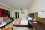 Кровать или кровати в номере Krystal Cancun