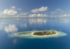 Kudafushi Resort & Spa с высоты птичьего полета