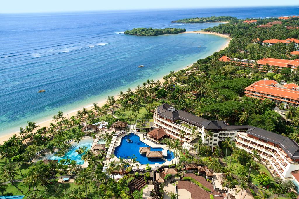 Отель Nusa Dua Beach Hotel & Spa, Bali с высоты птичьего полета