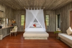 Кровать или кровати в номере An Lam Retreats Ninh Van Bay