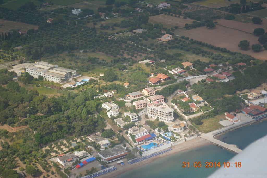 Отель Achaios с высоты птичьего полета 