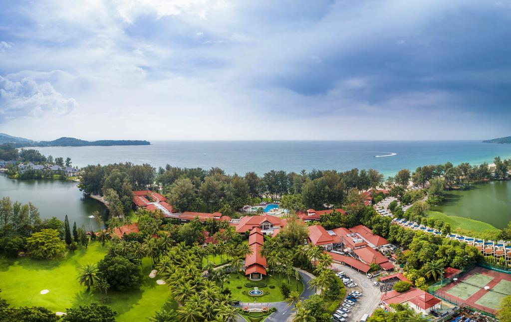 Отель Dusit Thani Laguna Phuket с высоты птичьего полета
