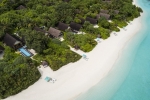 Four Seasons Resort Maldives at Landaa Giraavaru с высоты птичьего полета