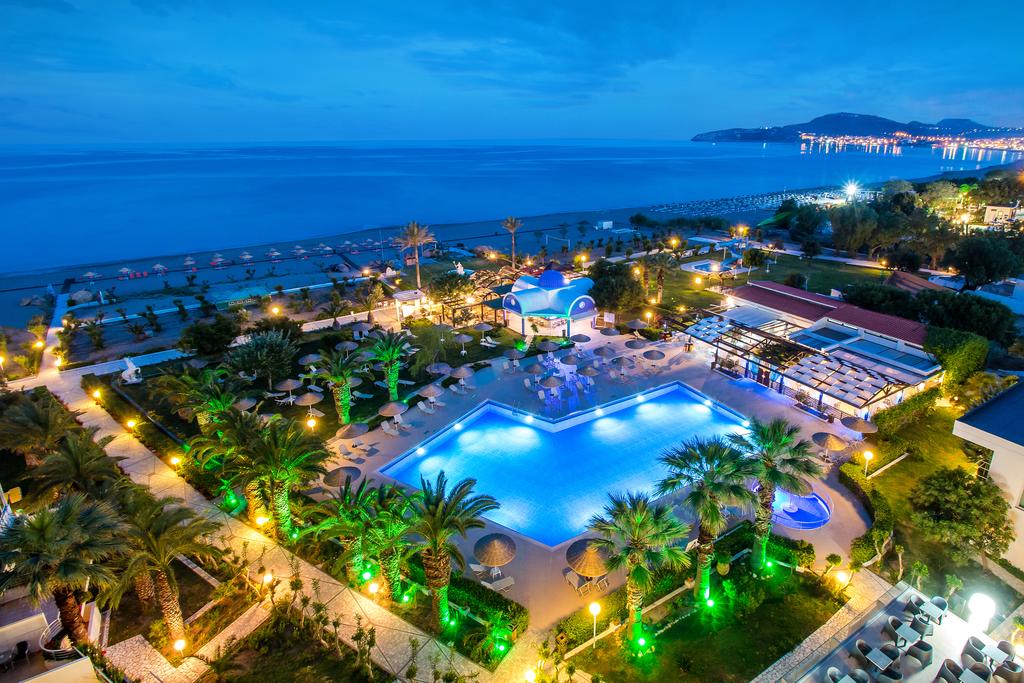 Отель Pegasos Beach Hotel с высоты птичьего полета