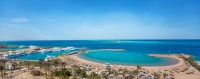 Hilton Hurghada Plaza Hotel с высоты птичьего полета