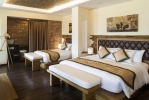Кровать или кровати в номере Aroma Beach Resort and Spa