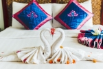 Кровать или кровати в номере Lotus Muine Resort & Spa