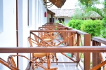 Балкон или терраса в Amaan Beach Bungalows