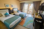 Кровать или кровати в номере Albatros Palace Resort (Families and Couples Only)