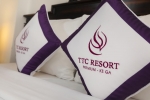 Кровать или кровати в номере TTC Premium Ke Ga