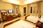 Телевизор и/или развлекательный центр в Luxury Nha Trang Hotel