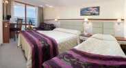 Кровать или кровати в номере Kaliakra Hotel - Ultra All Inclusive