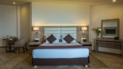 Кровать или кровати в номере Albatros Citadel Resort (Families and Couples Only)