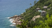 Four Seasons Resort Seychelles с высоты птичьего полета