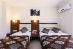 Кровать или кровати в номере Oba Time Hotel