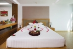 Кровать или кровати в номере Prime Hotel