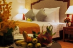 Кровать или кровати в номере VDB Nha Trang Hotel