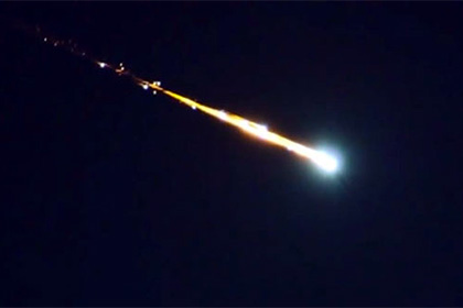 Туристов на Кипре напугал метеорит