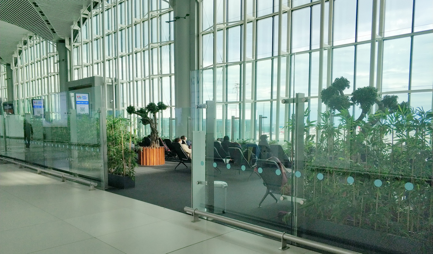 Бесплатные зоны отдыха Стамбул Аэропорт