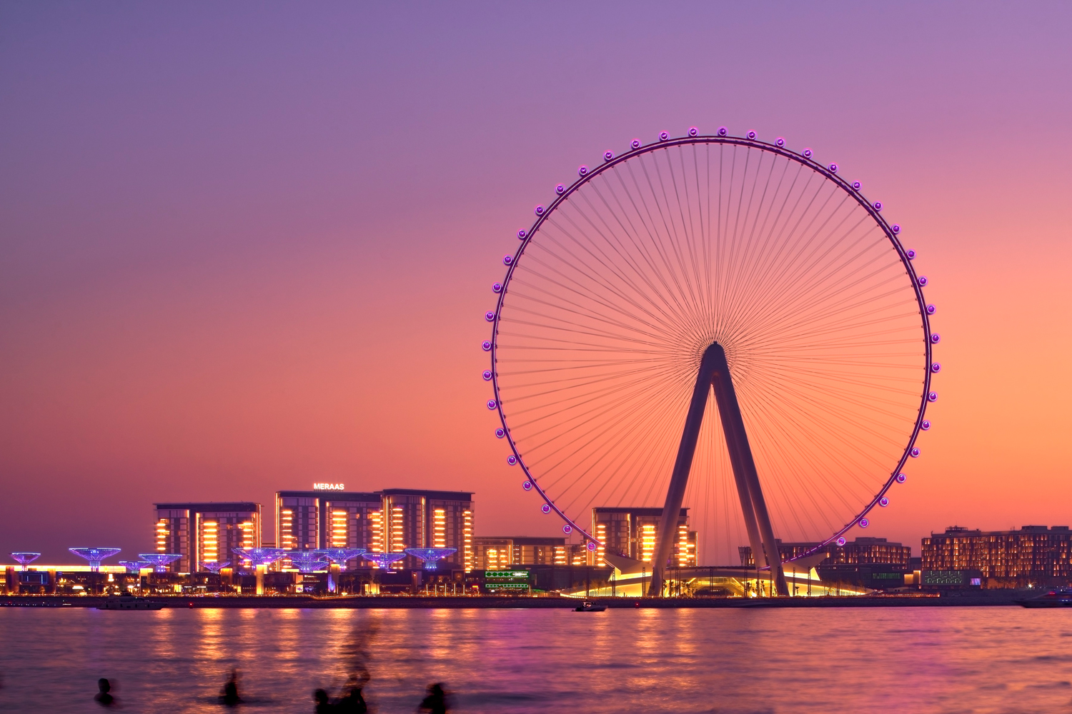 В Дубае открыли самое большое в мире колесо обозрения - Глаз Дубая
