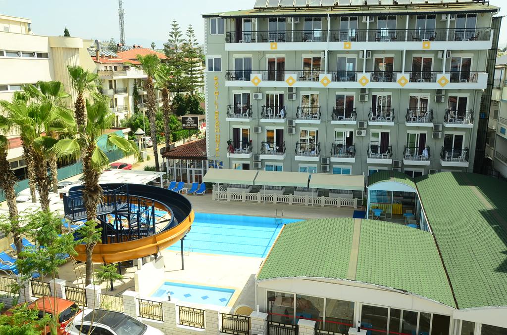 Отель Вид на бассейн в Saygılı Beach Hotel или окрестностях