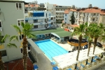 Вид на бассейн в Saygılı Beach Hotel или окрестностях