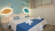 Кровать или кровати в номере HOVIMA La Pinta Beachfront Family Hotel