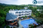 Вид на бассейн в Brenta Phu Quoc Hotel или окрестностях