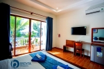 Телевизор и/или развлекательный центр в Brenta Phu Quoc Hotel