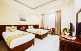 Кровать или кровати в номере Phu Quoc Ocean Pearl Hotel
