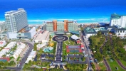 Hard Rock Hotel Cancun - All Inclusive с высоты птичьего полета
