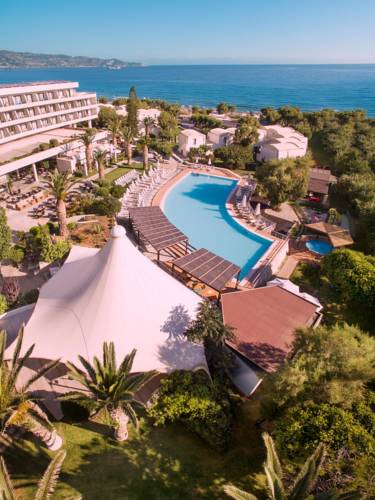 Отель Agapi Beach Resort Premium All Inclusive с высоты птичьего полета