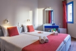 Кровать или кровати в номере Central Hersonissos Hotel